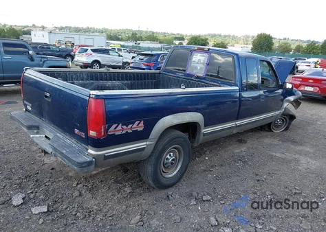 1998 GMC Sierra 2500 Hd Sl из США, поврежденный, VIN 1GTGK29R5WE508546